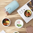 thumbnail image 6 of Bobasndm Cereal Cup to Go Mug,680 ml Double Layer Cereal Cup with Spoon for Children Adults,Yoghurt Cup to Go,Leak-proof Thermal Lunch Box Stainless Steel Container to Go,Thermal Container, 6 of 9