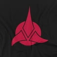 thumbnail image 2 of Star Trek Men's Klingon Logo T-shirt X-Large Black, 2 of 7