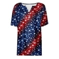 thumbnail image 3 of MAIHAN 250 Years Tshirt Women Patriotic Shirt 4th Of July Tee Tops Plus Size American Flag Shirts Summer T Shirt Casual Short Sleeve Tee Tops, 3 of 3