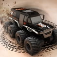 thumbnail image 3 of 2.4G 8 Wheel Drive Remote Control Armored Vehicle Amphibious Off Road Stunt Truck Toy, 3 of 5