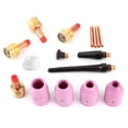 thumbnail image 4 of 16pcs/set Ceramic Nozzle Gas Lens Kit TIG Welding  Consumables for Torch 17/18/26, 4 of 8