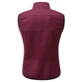 thumbnail image 3 of Chaleco de ciclismo para hombre Chaqueta de bicicleta sin mangas de lana térmica a prueba de viento Wosawe Chaqueta de ciclismo, 3 of 7