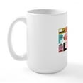 thumbnail image 2 of CafePress - Unique Portland Block By Block Large Mug - 15 oz Ceramic Large White Novelty Mug, 2 of 6