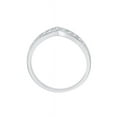 thumbnail image 2 of Channel Set Diamond Wedding Band in Sterling Silver (1/4 cttw, I-J, I1-I2) (Size-10.5), 2 of 3