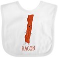 thumbnail image 3 of Inktastic Cute Kawaii Bacon Boys or Girls Baby Bib, 3 of 4