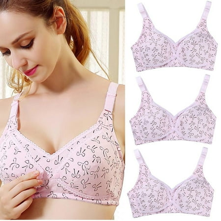 

Fragarn Women Feeding Nursing Pregnant Maternity Bra Underwear Breastfeeding