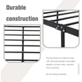 thumbnail image 5 of Alazyhome 42.60" Adult Platform Metal Bed Frame, California King, 5 of 6