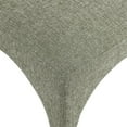 thumbnail image 5 of Meridian Furniture Gramercy Green Linen Textured Fabric Dining Chair (Set of 2), 5 of 9