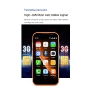 SOYES XS18 Pro Mini Smartphone 3.0 HD Display Android 9.0 2GB RAM 16GB ROM Small Compact Mobile Phone for Students(Orange)