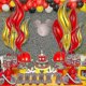 thumbnail image 5 of 10 Pcs Fake Fire Balloons Firefighter Fire Truck Birthday Party Decorations, 24 Inch Flame Balloons Fake Campfire For Fireman Party Supplies Summer Ca, 5 of 5