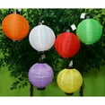 Mainstays LED MultiColor Fabric Lantern, 6 Pack