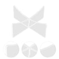 thumbnail image 4 of Miangastore 2PCS Acrylic Football Display Racks Basketball Display Racks Balls Brackets, 4 of 8
