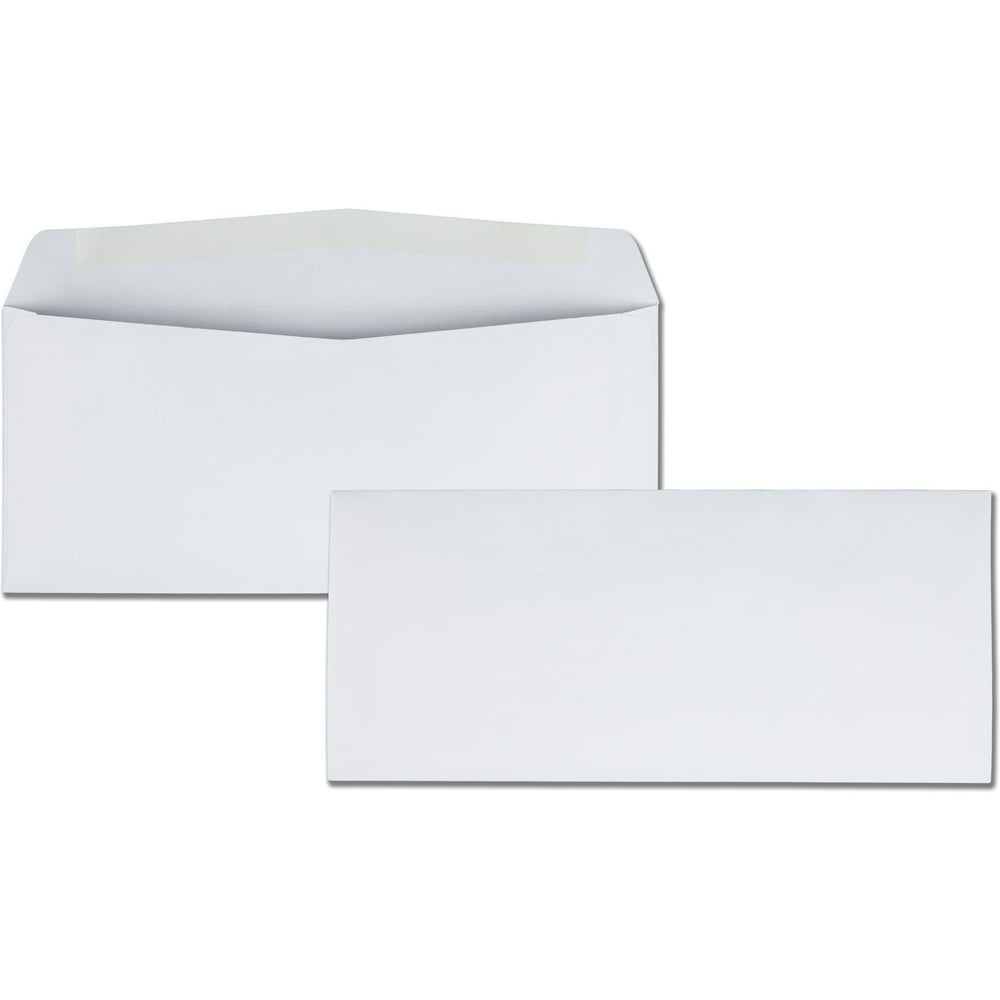 Quality Park No. 10 Regular Business Envelopes, White, 500 / Box (Quantity)