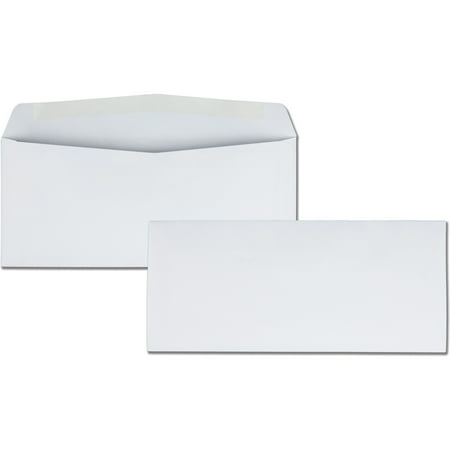 - Quality Park, QUA90020, No. 10 Regular Business Envelopes, 500 / Box, White