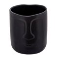 thumbnail image 1 of Sagebrook Home 6" Face Planter Black, 1 of 1