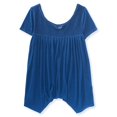 thumbnail image 1 of Blusa Aeropostale de punto con encaje de diamantes para mujer azul mediana, 1 of 2