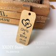 thumbnail image 1 of Etiquetas de recuerdo de boda, Mini etiquetas Kraft personalizadas con nombre y fecha, etiquetas de agradecimiento, recuerdos de decoración de fiesta, 90/180 Uds., 1 of 4