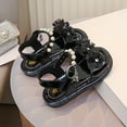 thumbnail image 6 of ZACPNCV Girls Open Toe Sandals LED Light Up Soft Sole Comfort Beach Shoes Summer, 6 of 9