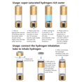 thumbnail image 3 of GFDYREE Portable Hydrogen Water Bottle Ionizer Generator 200ML Capacity, Safe for Home Office Travel, 3 of 7