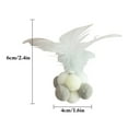 thumbnail image 4 of Cat Ball Toy Interactive Fake Feather Soft Cat Toy Cat Chew Toy Kitten Bell Toy, 4 of 10