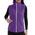 thumbnail image 2 of zejinsd Hooded Fleece Vests for Women Double-Faced Velvet Thermal Sleeveless Comfy Lightweight Jackets, 2 of 8