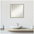 thumbnail image 2 of Amanti Art Florence Silver Beveled Bathroom Wall Mirror, 2 of 10