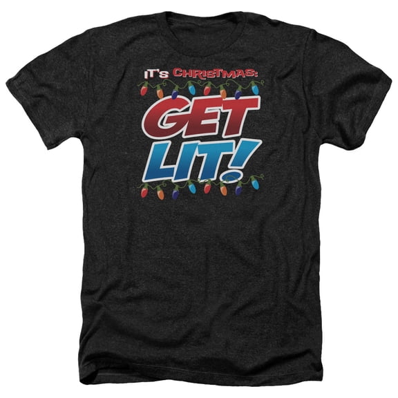 - Get Lit - Heather Short Sleeve Shirt - XX-Large