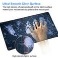 thumbnail image 5 of Cmhoo Gaming Mouse Pad 27.5x11.8IN Premium-Textured Non-Slip Rubber & Waterproof Mousepad with Stitched Edges for Gaming, Office & Home 70x30 Ditu02, 5 of 6