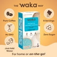 thumbnail image 4 of Waka Coffee & Tea, Instant Coffee, Medium Roast, Single for Hot and Iced (8 Packets), 4 of 8