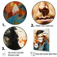 thumbnail image 3 of Designart "Cumberbatch In Cerulean" Celebrity Wall Art Living Room, 3 of 7