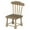chair, variant on 1pc DIY Wooden 1:12 Dollhouse Miniature Dining Table Model Set Doll Accessories Kitchen Decor Pretend Scene Wood Color
