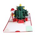 thumbnail image 1 of Tarjeta de felicitación de Navidad 3d, tarjeta de mensaje de bendición tridimensional plegable portátil para vacaciones de Navidad, 1 of 5