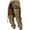 Khaki, variant on Men Pants Drawstring Elastic Waist US Flag Reindeer Graphic Washed Trousers Fall Winter Daily Man Tapered Pants With Pockets
