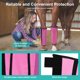 thumbnail image 5 of Botas Caballo Malla Transpirable Envolturas Protectoras para Patas Funda Protectora Contra Mosquitos Juego 4 Prevenir Las Picaduras Moscas Y en Piernas Rojo, 5 of 5