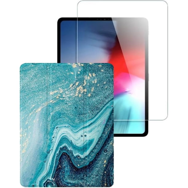 Funda tipo folio Sahara Inspire Series con pantalla de cristal para iPad 12.9