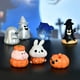 thumbnail image 3 of Figura de esqueleto de calabaza de Halloween, decoración de resina, artesanía, adorno de escritorio para pecera, decoración de Halloween, 3 of 4