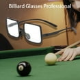 thumbnail image 2 of lixuesong Billiards Sports Goggles Billiards Full Frame Competition Eyewear Comfortable Wide Field Glasses for Billiards Lover, 2 of 3