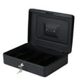 thumbnail image 3 of Coffre-fort Portable en Métal pour Argent avec Serrure, Boîte de Rangement pour Pièces, Étui de Sécurité pour Argent, Usage Domestique, 3 of 8