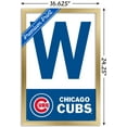 thumbnail image 3 of MLB Chicago Cubs - W 16 Wall Poster, 14.725" x 22.375", Framed, 3 of 3