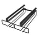thumbnail image 3 of Estante para copas de vino perfecl organizador soporte para copas debajo del gabinete Negro Portavasos colgante, 3 of 7
