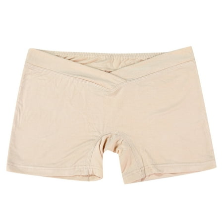 

Girls Soft Wicking Comfort Maternity Shapewear Low Waisted Pregnancy Underwear Mid Thigh Belly Support Ies Leggings Pants