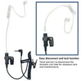 thumbnail image 5 of MaximalPower 2 Pin Plug Speaker Mic Adapter Converter for Motorola HT750 HT1250 HT1250 LS HT1550 Two Way Radio with 3.5mm Listen-Only Earpiece Headset Cable, 5 of 6