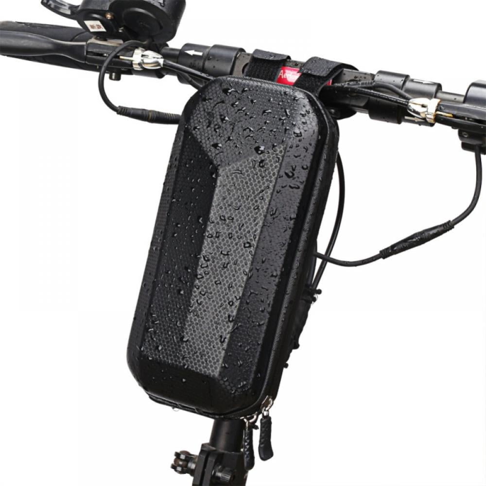 Waterproof Scooter Storage Bag 2L, Hard Shell Scooter Handlebar Bag, Front Hanging Bag for Electric Scooter, Scooter Accessories for Adults