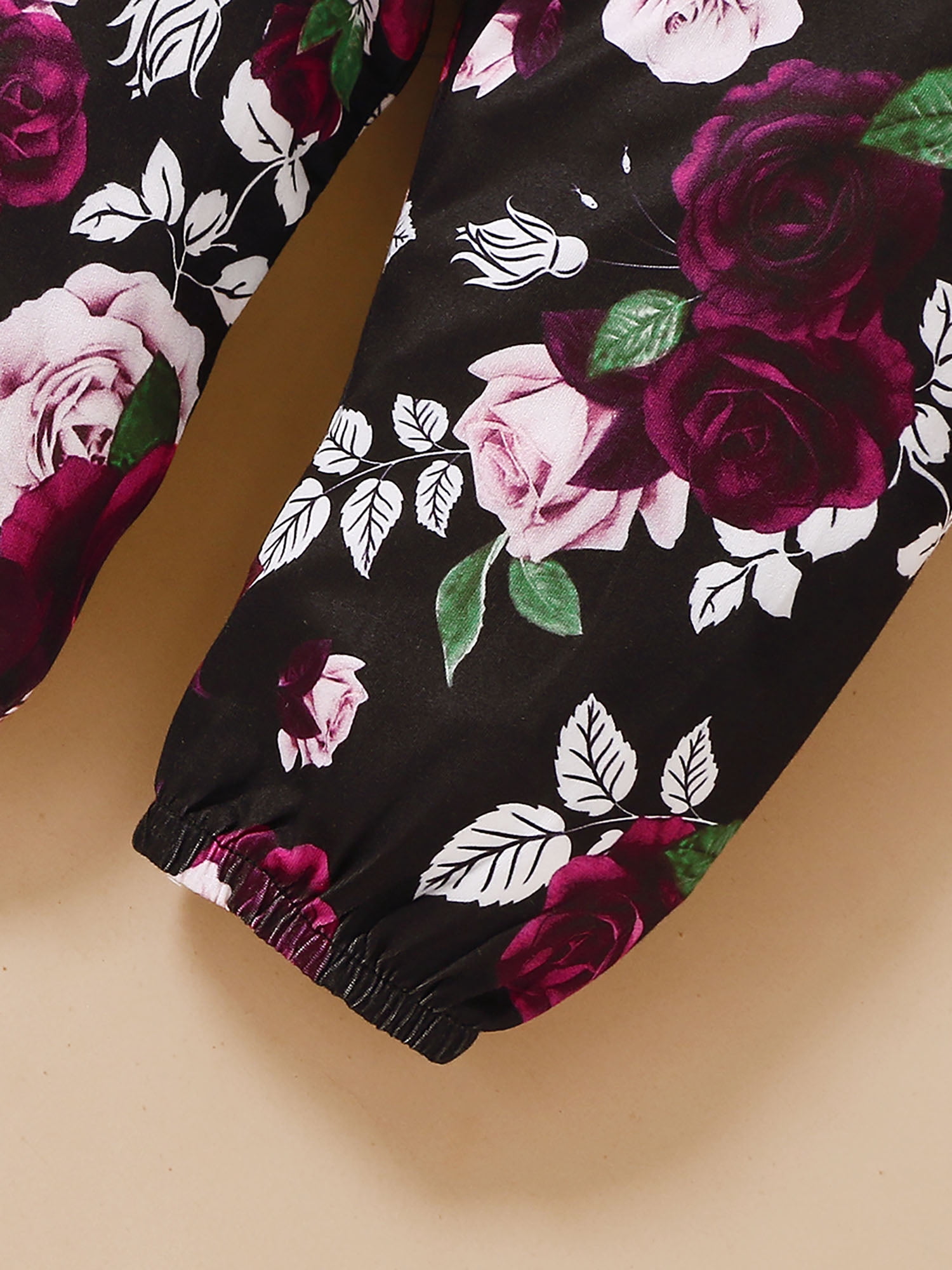 ZOEREA Toddler Baby Girl Clothes 3Pcs Long Sleeves Ruffle Dress Shirt Top Floral Pant Headband Set