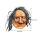 thumbnail image 3 of Cateissary Cubierta facial de Halloween, suministros para fiestas, ropa para hombres y mujeres, accesorio de decoración, Cosplay de terror, mascarada, Kits de decoración para fiestas Cateissary HA070733-00, 3 of 6