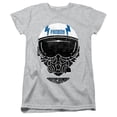 thumbnail image 4 of Top Gun Fanboy Helmet Women's T Shirt, Athletic Heather, Small, 4 of 4