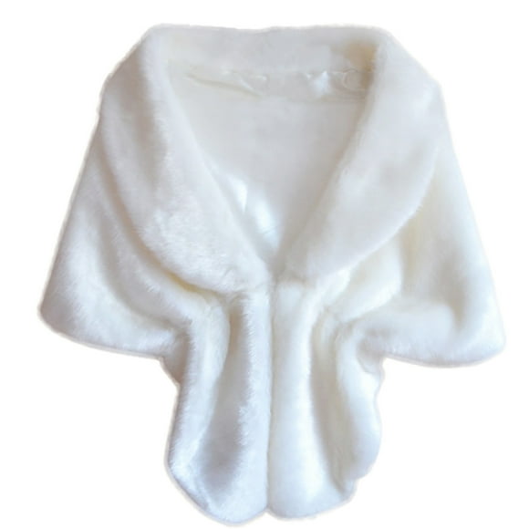 Heliisoer Fashion Elegant Faux Long Bridal Wedding Shawl Stole Wrap Scarf