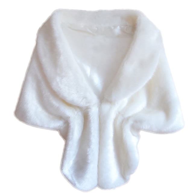 DPTALR Elegant Bridal Wedding Faux Long Shawl Stole Wrap Scarf