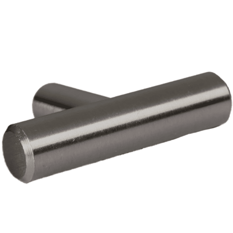 Würth Satin Nickel T-Bar Knob, 20 pack