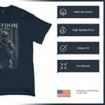 thumbnail image 6 of Freedom Isn't Free T-shirt American Hero Patriotic Soldier DD 214 POW MIA Military Warrior Veterans Day Men's Tee, 6 of 7
